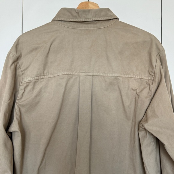 A.P.C. Jean Touitou Mainline Overshirt Beige, Medium - Picture 7 of 12
